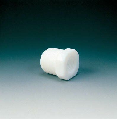 フロンケミカル ブッシング 1／4X1／2【NR0091-04】(理化学・クリーンルーム用品・特殊継手)