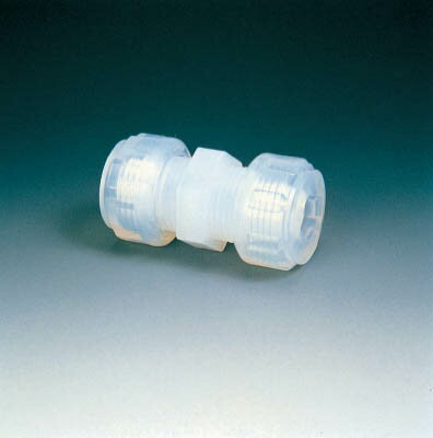 フロンケミカル ストレートユニオンSFU−10【NR1042-03】(理化学・クリーンルーム用品・特殊継手)【送料無料】