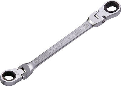 Socket Wrench - KTC ラチェットめがねレンチ（両頭型首振りタイプ） 13X15mm【MR1A-1315F】(レンチ・スパナ・プーラ・ラチェットレンチ)【送料無料】