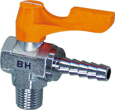 ASOH エースボール ホースニップル型 PT1／4XΦ8【BH-3208】(流体継手・チューブ・ボールバルブ)