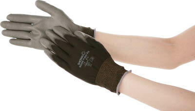 ショーワ B0500パ−ムフィット手袋 Lサイズ ブラック【B0500-LBK】(作業手袋・すべり止め背抜き手袋)