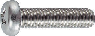 Small Screw - TRUSCO ナベ頭小ネジ ステンレス サイズM4X35 55本入【B05-0435】(ねじ・ボルト・ナット・小ねじ)