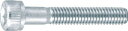 TRUSCO 六角穴付ボルト三価 白 半ネジ サイズM10X75 3本入【B730-1075】(ねじ・ボルト・ナット・六角穴付ボルト)