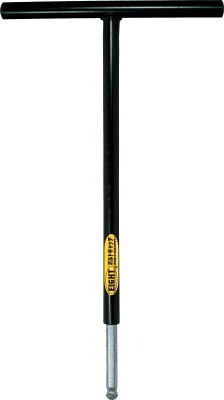 エイト T型 六角棒スパナ ボルトキャッチ 鉄ハンドル 単品【BCTT-2.5】(ドライバー・六角棒レンチ・六角棒レンチ)