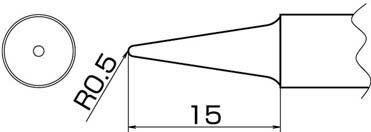 【メーカー型番】T20-BL2【JANコード】4962615032363【ブランド】白光　【特徴】【用途】【仕様】●パーツ名:2BL型コテ先●質量(g):15●適合コテ:FX838●ヒーター一体式【材質／仕上】【セット内容／付属品】【注意】...