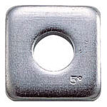 TRUSCO テーパーワッシャー ユニクロム サイズM8（5／16） 18個入【B55-0008】(ねじ・ボルト・ナット・ワッシャー)