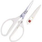 アルス アルスヌーボー（万能型・ステンレス） ホワイト【3000-W】(ハサミ・カッター・板金用工具・ハサミ)