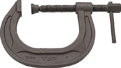 TOP C型シャコ万力 50mm【CC-50】(クランプ・バイス・シャコ万力)
