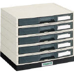 TRUSCO αレターケース A4・積み重ねタイプ 横浅型5段【LA4-S5S】(オフィス家具・レターケース)【送料無料】