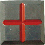 TRUSCO クリアーライン 埋込式 3セット【TCL-11】(測量用品・測量用標示具)