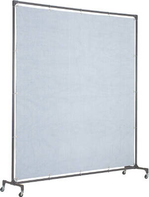 TRUSCO 火花用衝立 単体型 2000XH2000 キャスター足タイプ【YC-2020】(溶接用品・...