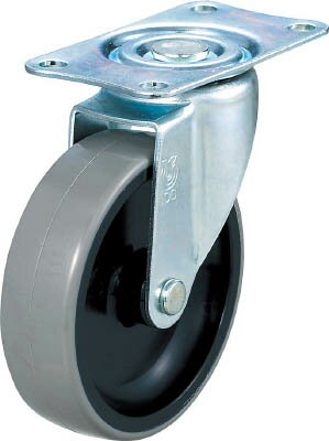 TRUSCO 台車用キャスター Φ100 ウレタン車 自在【TYSG-100NU】(運搬台車・合板製運搬車)