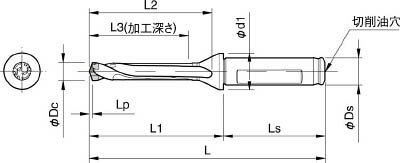 京セラ ドリル用ホルダ 【SF16-DRC120M-5】(旋削・フライス加工工具・ホルダー)【送料無料】
