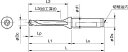 京セラ ドリル用ホルダ 【SF16-DRC100M-5】(旋削・フライス加工工具・ホルダー)【送料無料】(4)