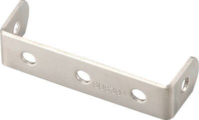 【メーカー型番】TK19-U5S【JANコード】4989999282368【ブランド】TRUSCO 　【特徴】●小型・軽量・コンパクトで高剛性・各種の接合・補強・連結の多目的ツールとして利用できます。●手軽で多彩な組み合わせができる部材です。●豊富なパーツであなたのアイデアが生かせます。【用途】●連結金具。●自動車部品取り付け金具。【仕様】●板厚(mm):2●穴径(mm):6.5●穴数:5●穴ピッチ(mm):25●質量(g):32●幅W(mm):19●長さL1(mm):78●長さL2(mm):27【材質／仕上】●ステンレス（SUS304）【セット内容／付属品】【注意】【原産国】日本【送料について】北海道、沖縄、離島は送料を頂きます。