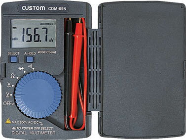 カスタム デジタルテスタ【CDM-09N】(計測機器・マルチメーター)【送料無料】