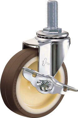 ハンマー Eシリーズねじ込みタイプ自在ウレタン車75mm【420EA-UR75-BAR01】(キャスター・ねじ込み式ウ..