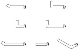 KTC フックBセット（10本組）【SKR-54-B】(工具箱・ツールバッグ・スチール製工具箱)