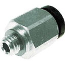 チヨダ ミニメイルコネクター 6mm・M5X0.8【M6-M5M】(流体継手・チューブ・チューブ継手)