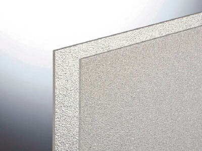 光 スチロール樹脂板透明マット2．4mm 1830X915【PSWM-1801】(建築金物・工場用間仕切り・建築資材)【送料無料】