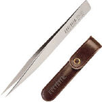 エンジニア チタンピンセット（AA型） 125mm【PTN-01】(はんだ・静電気対策用品・ピンセット)