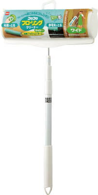 ニトムズ コロコロフローリングクリーナーワイド伸縮シャフト【C1770】(清掃用品・粘着ローラークリーナー)