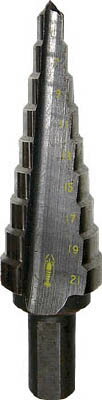 电钻 - エビ ステージドリル 9段 軸径10mm【LB521】(穴あけ工具・ステップドリル)【送料無料】