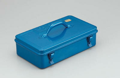 TRUSCO トランク工具箱 368X222X151 ブルー(工具箱・ツールバッグ・スチール製工具箱)