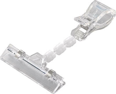 TRUSCO ホルダー式クリップ ワイドクリップ＋ジョイント3連＋中型クリップ【TC-C6C5-3】(OA・事務用品..