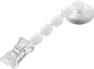 TRUSCO ホルダー式クリップ 小型クリップ＋ジョイント5連＋マグネット【TC-C1MG-5】(OA・事務用品・クリップフック)