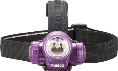 TRUSCO LEDヘッドランプ（LED3球）【HL-380N】(作業灯・照明用品・ヘッドライト)
