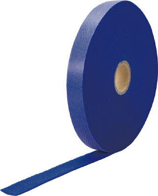 TRUSCO マジックケーブルロールタイ 幅15mmX長さ10m青【TRMGTP-15B】(梱包結束用品・結束バンド)