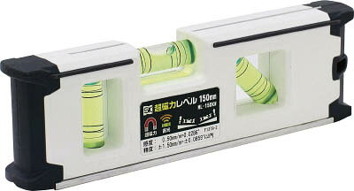 【メーカー型番】ML-100KW【JANコード】4975846673663【ブランド】SK　【特徴】●測定面に強力マグネット付（当社従来品比2倍）です。●丸物の測定に便利な測定面V溝付です。【用途】●水平、垂直のレベル測定。【仕様】●色:白●長さ(mm):100●高さ(mm):47●厚み(mm):20●マグネット:1ヵ所●質量(g):80●精度：±1.50mm/m=±0.0859°以内●感度：0.50mm/m=0.0286°●4本線アクリル気泡管(蓄光テープ付き)　●補助用丸型気泡管付き　●本体カラー白【材質／仕上】●本体：プラスチック●気泡管：アクリル樹脂(PMMA)【セット内容／付属品】【注意】【原産国】台湾【送料について】北海道、沖縄、離島は送料を頂きます。