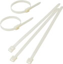 TRUSCO インラインケーブルタイ黒 9.0×391 最大117 100本入【TFCV-391BK】(電設配線部品・ケーブルタイ)【送料無料】