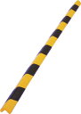 TRUSCO 安心クッションL字型小 黒・黄 1本入り【TAC-100】(安全用品・標識・安全クッション)(4)