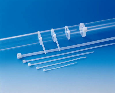 ヘラマンタイトン ABタイ 幅2.5X長さ100mm 100本入 屋内用【AB100-100】(電設配線部品・ケーブルタイ)