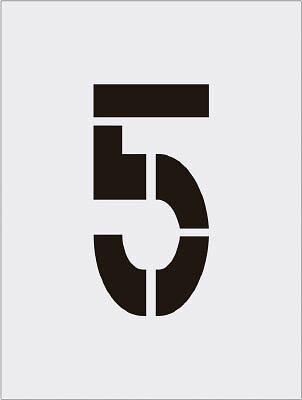 IM ステンシル 5 文字サイズ250×125mm【AST-83】(塗装・内装用品・マーキングプレ...