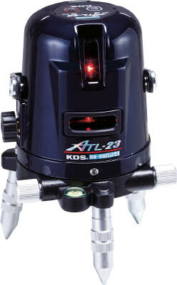 KDS オートラインレーザーATL−23受光器・三脚付【ATL-23RSA】(測量用品・レーザー墨出器)【送料無料】