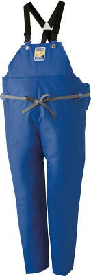 ロゴス マリンエクセル 胸当て付きズボン膝当て付きサスペンダー式 ブルー L【12063152】(保護具・作業服)