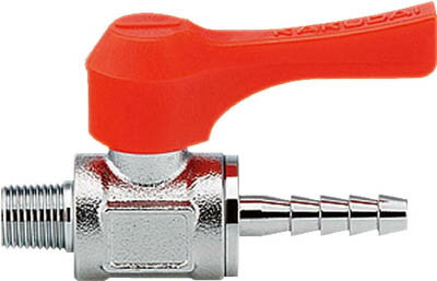 カクダイ ミニチュアボールバルブ【651-905-3/8X10.5】(管工機材・バルブ)