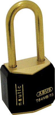 ABUS 真鍮南京錠 T84MB−15LS バラ番【T84MB-15LS-KD】(建築金物・工場用間