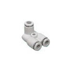 CKD ニュージョイントステンレスタイプ（FY形R付）【ZW-FY12-0-P4】(流体継手・チューブ・チューブ継手)【送料無料】