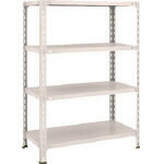 TRUSCO 軽量棚開放型 W875XD450XH1200 4段【43X-14 NG】(物品棚・軽量棚)【送料無料】