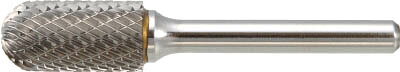 【メーカー型番】TB2C160S【JANコード】4989999236514【ブランド】TRUSCO 　【特徴】●理想的な切れ刃形状の設計により優れた切れ味を実現しています。【用途】●あらゆる金属、非鉄金属、樹脂などの研削、バリ取り、面取りから溶接のビードの削落しに。【仕様】●形状:先丸円筒（シングルカット）●刃径(mm):16●刃長(mm):25●軸径(mm):6●軸長(mm):50●タイプ:ロー付●最高使用回転数(rpm):12000●質量(g):78【材質／仕上】【セット内容／付属品】【注意】●作業時は必ず安全帽、安全メガネなどの保護具をご着用ください。●最高使用回転数は推奨値です。【原産国】アメリカ【送料について】北海道、沖縄、離島は送料を頂きます。
