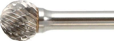 【メーカー型番】TB8C060SL150【JANコード】4989999239072【ブランド】TRUSCO 　【特徴】●理想的な切れ刃形状の設計により優れた切れ味を実現しています。●ロングシャンクタイプです。【用途】●奥深い個所の研削、バリ取り、面取りに。【仕様】●形状:球（シングルカット）●刃径(mm):6●刃長(mm):5.5●軸径(mm):6●軸長(mm):152.4●タイプ:ロー付●最高使用回転数(rpm):-●質量(g):39【材質／仕上】【セット内容／付属品】【注意】●作業時は必ず安全帽、安全メガネなどの保護具をご着用ください。●特別に長いシャンクのため最高使用回転数を提示できません。●使用回転速度を下げてご使用ください。●使用前に必ず試行の上安全な回転数を求め作業を開始してください。【原産国】アメリカ【送料について】北海道、沖縄、離島は送料を頂きます。