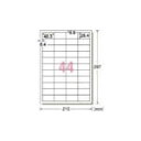 A-one ラベルシール(プリンタ兼用)白修正タイプ 44面 12シート入【31669】(OA・事務用品・ラベル用品)