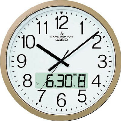 カシオ 電波掛け時計【IC-4100J-9JF】(OA・事務用品・掛時計)【送料無料】