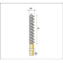 ナカニシ インサイドブラシ（砥粒入りナイロン）【51593】(電動工具・油圧工具・マイクログラインダー)