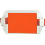 友屋 新アームパス レッド【30544】(OA・事務用品・名札)