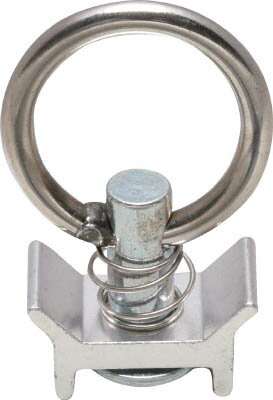 allsafe エアラインレール用端末金具 シングルスタッド【SS】(吊りクランプ・スリング・荷締機
